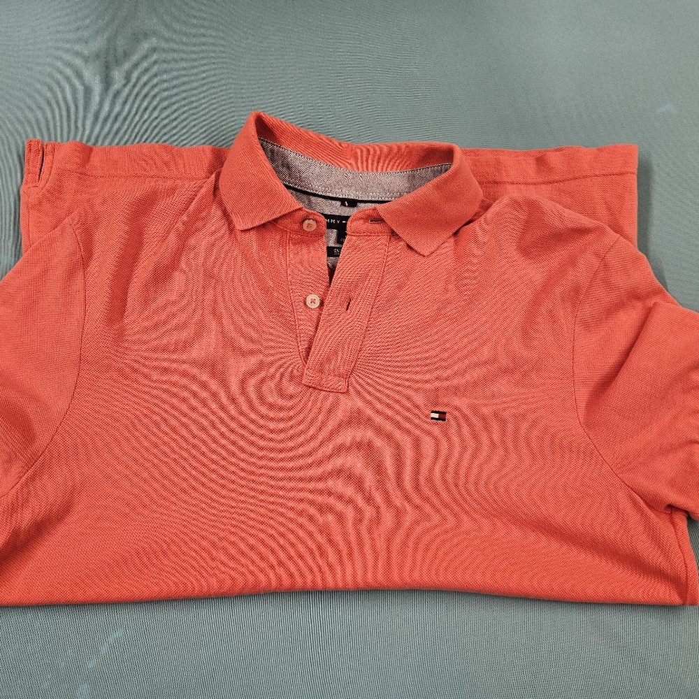 Tommy Hilfiger Men's Coral Polo Shirt